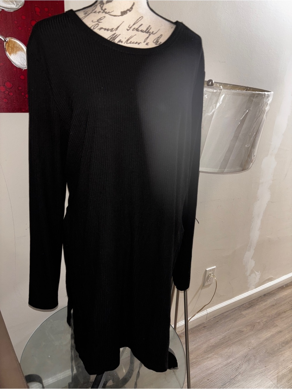 Classic Black Long-Sleeve Women's top